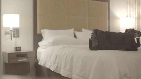 DUFFEL BAG - HOTEL Stock Footage 159573596