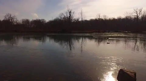 Dufferin Islands Spring  Stock Footage 61887791