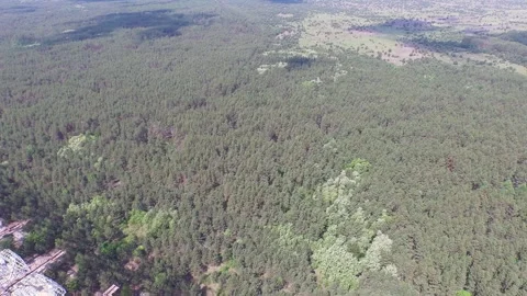 Duga Radar Array Aerial Reveal Stock-Footage 330877614