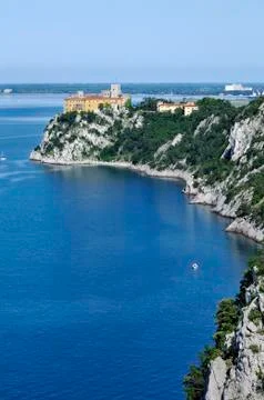 Duino castle Stock Photos