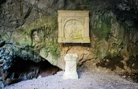 The Duino Mithraeum Stock Photos