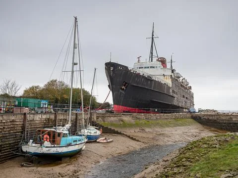 Duke of Lancaster ship Stock Photos