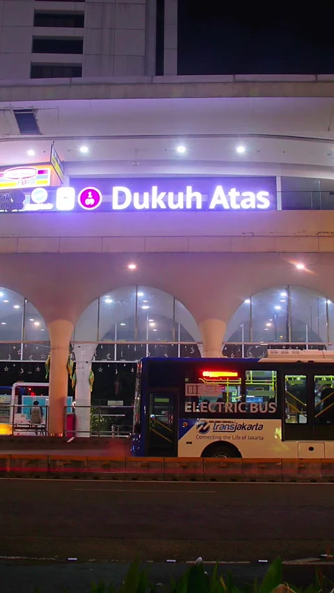 Dukuh Atas TJ (Potrait) Stock Footage 331659796