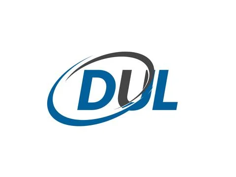 Dul creative logo design vector illustration Stock Illustration