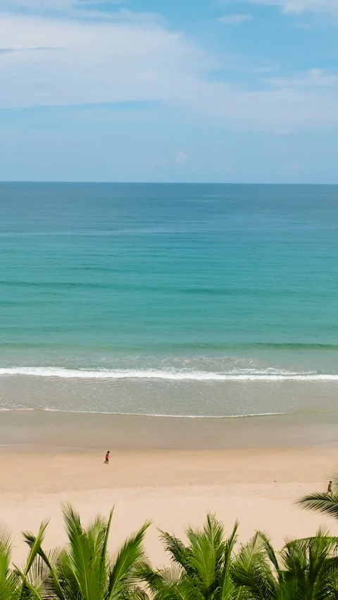 Duli Beach in El Nido, Palawan. Philippines. Stock Footage 263889229
