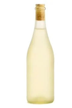 Dull prosecco bottle Stock Photos