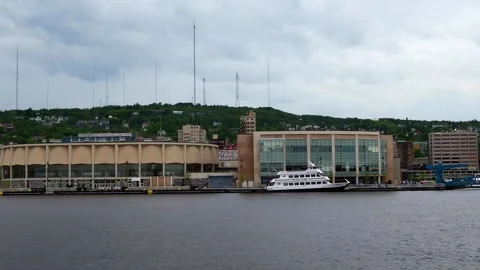 DULUTH, MN - 23 JUN 2026: Duluth Harbor North Stock Footage 347545816