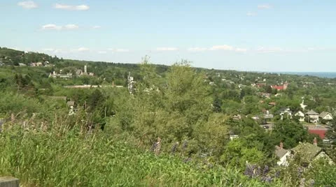 Duluth skyline 库存影片 10804926