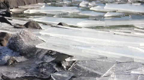 Duluth Winter Ice Lake 2 스톡 동영상 33922929