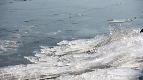 Duluth Winter Ice Lake 4 스톡 동영상 33922783
