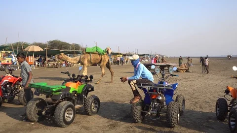 Dumas Beach Video stock 92089932