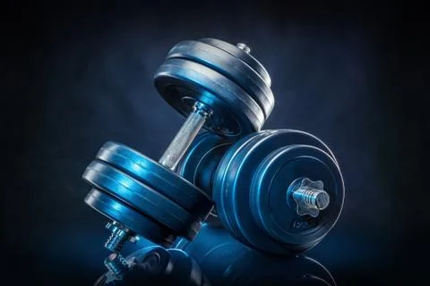 Dumb bells 스톡 사진