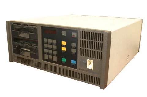 Dumb terminals controller. Stock Photos