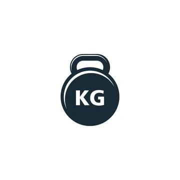 Dumbbell Icon Design Template Elements 스톡 일러스트