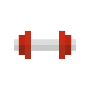 Dumbbell icon. Strength training. Vector. Stock Illustration