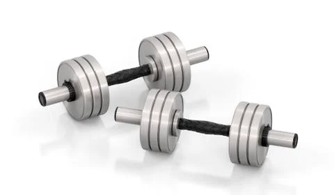 Dumbbell Stock Illustration