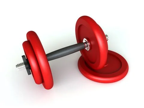 Dumbbell Stock Illustration