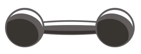 Dumbbell Stock Illustration