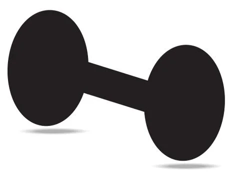 Dumbbell Stock Illustration
