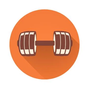 Dumbbell Stock Illustration