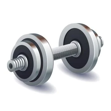 Dumbbell Stock Illustration