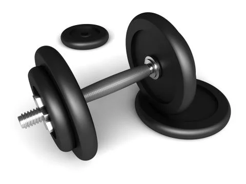 Dumbbell Stock Illustration