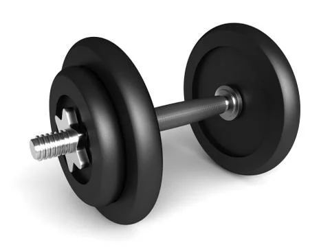 Dumbbell Stock Illustration