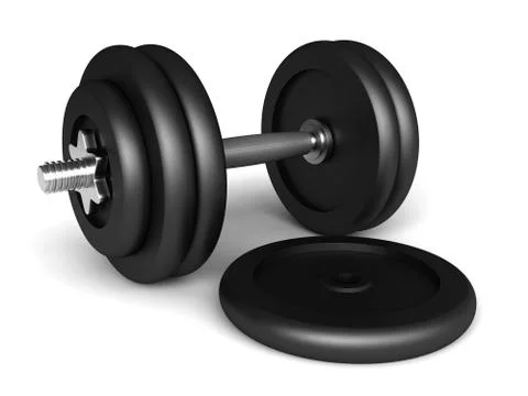 Dumbbell Stock Illustration