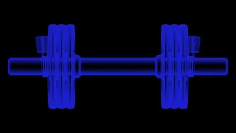 Dumbbell Illustrazione stock