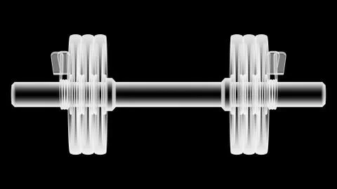 Dumbbell Stock Illustration