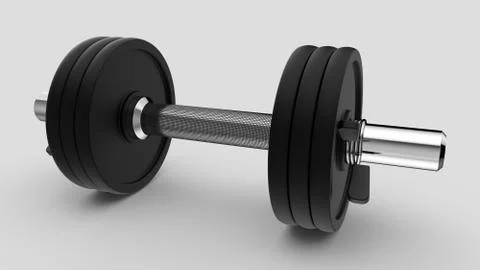 Dumbbell Stock Illustration