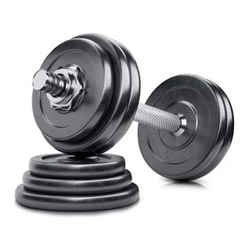 Dumbbell Stock Illustration