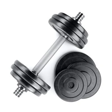 Dumbbell Stock Illustration