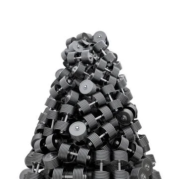 Dumbbell peak Иллюстрация