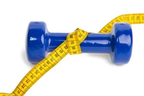 The dumbbell Stock Photos
