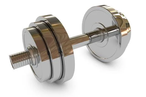 Dumbbell weight Stock Illustration