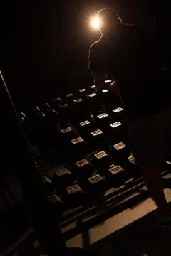 Dumbbell Weights Fotos de archivo