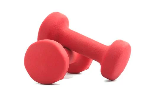 Dumbbell Weights Foto stock