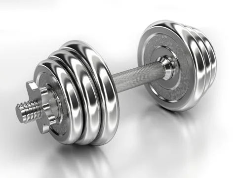 Dumbbells Stock Illustration