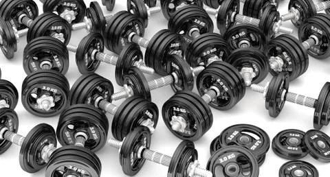 Dumbbells Stock-Illustration