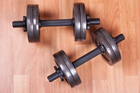 Dumbbells Stock Photos