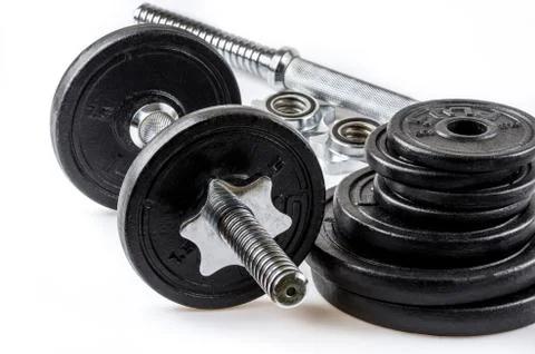 Dumbbells Foto stock