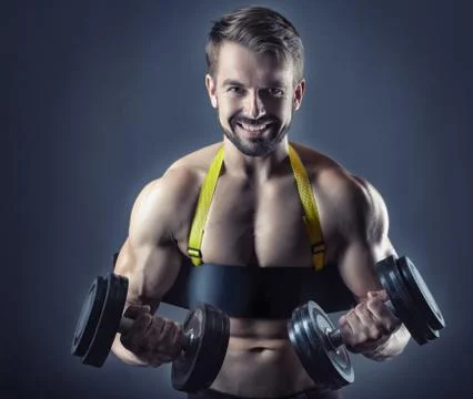 Dumbbells Stock Photos