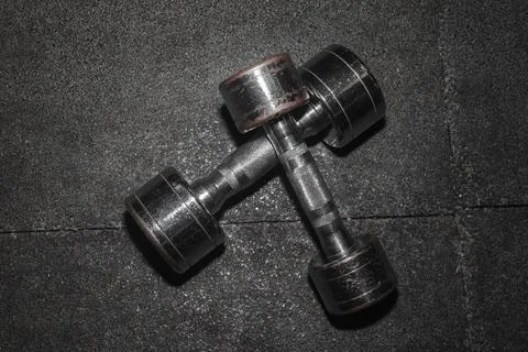 Dumbbells Stock Photos