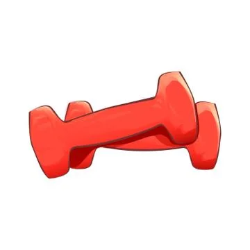 Dumbbells for workout Vector Illustration Stock Illustration