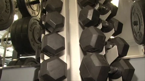 Dumbbells2 動画素材 1068198