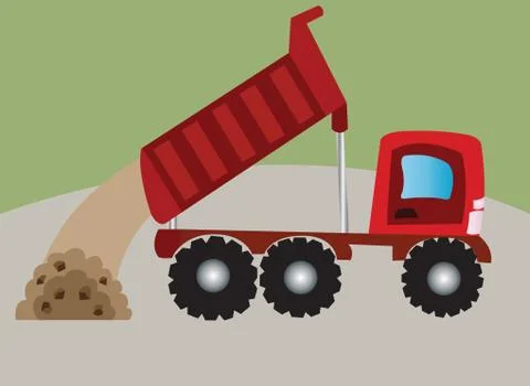Dumber truck Stock Illustration