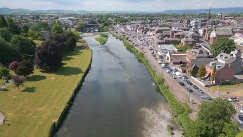 Dumfries, Scotland Stock Footage 246383594