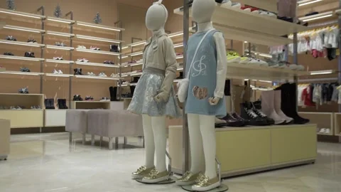 Dummy Clothing Store Stock Footage 148679605