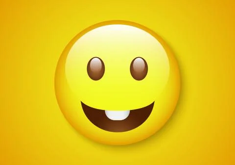 Dummy face emoticon character Stock-Illustration